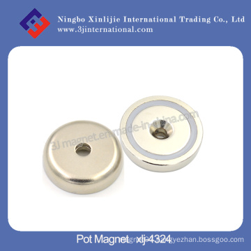 Counter Sunk N40 Neodymium Powerful Pot Magnet